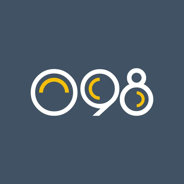 Σχεδίαση ψηφιακών λογότυπο O98 — Διανυσματικό Αρχείο
