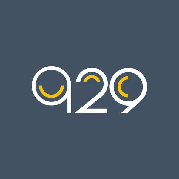 Количество и логотип Q29 — стоковый вектор