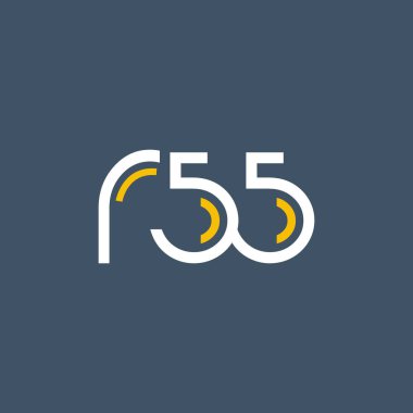 Sayı ve harf logo R55
