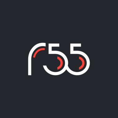 Sayı ve harf logo R55
