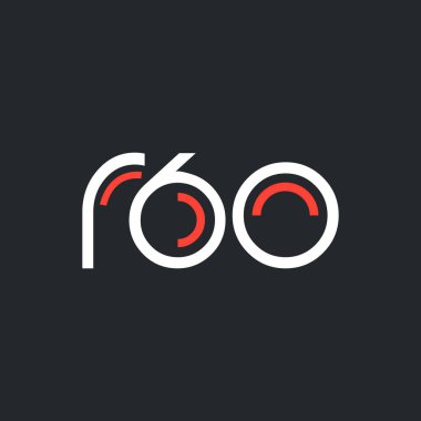 Sayı ve harf logo R60