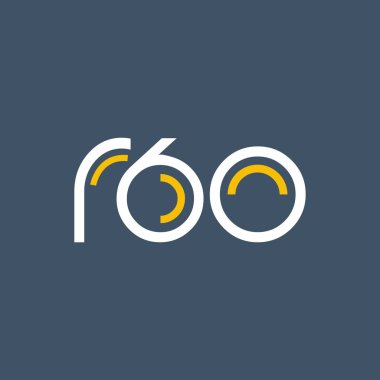 Sayı ve harf logo R60