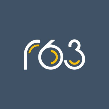 Sayı ve harf logo R63