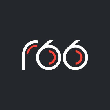 Sayı ve harf logo R66