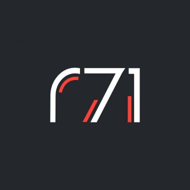 Sayı ve harf logo R71
