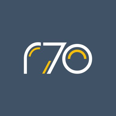 Sayı ve harf logo R70