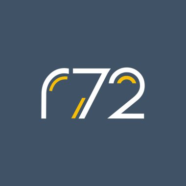 Sayı ve harf logo R72