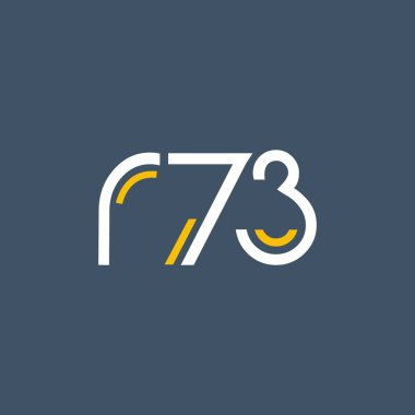 Sayı ve harf logo R73
