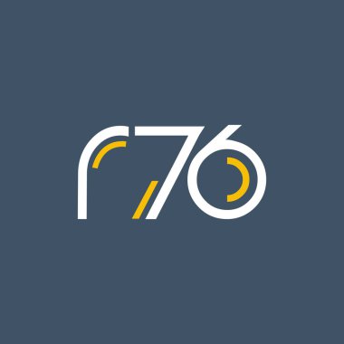 Sayı ve harf logo R76