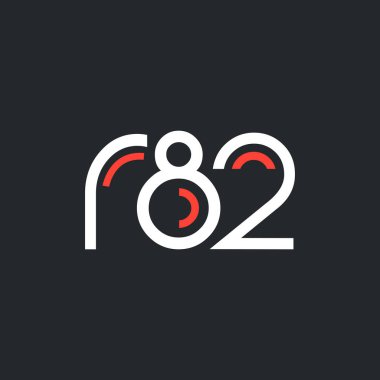 Sayı ve harf logo R82