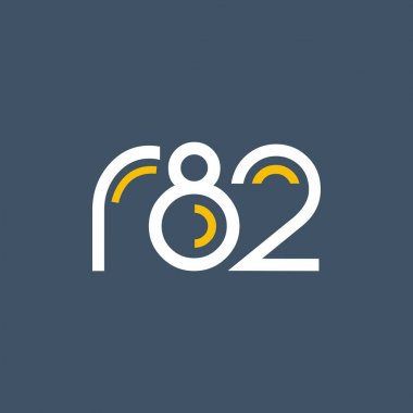Sayı ve harf logo R82