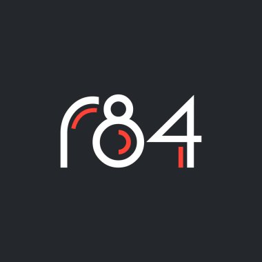 Sayı ve harf logo R84