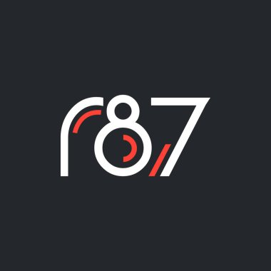 Sayı ve harf logo R87