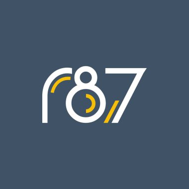 Sayı ve harf logo R87