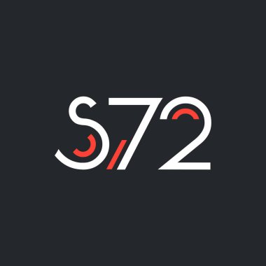 Sayı ve harf logo s72