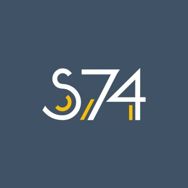 Sayı ve harf logo s74