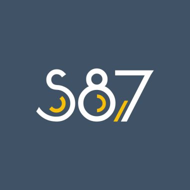 Sayı ve harf logo s87