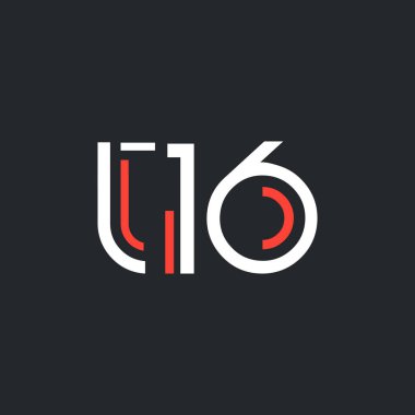 Sayı ve harf logo t16