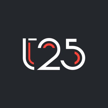 Sayı ve harf logo t25