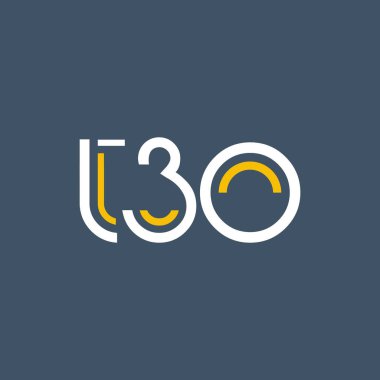Sayı ve harf logo t30