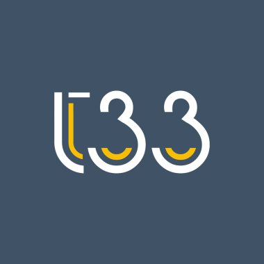 Sayı ve harf logo t33