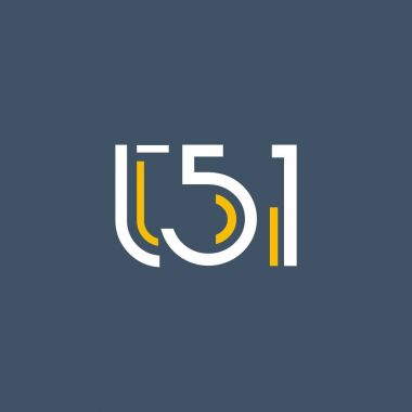 Sayı ve harf logo t51