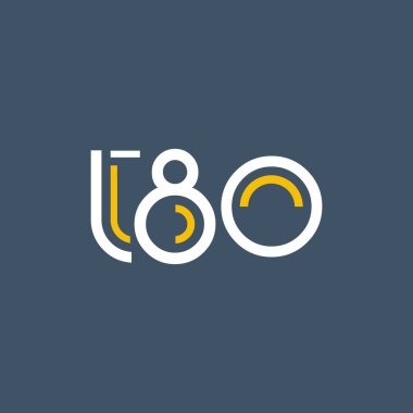 Sayı ve harf logo t80