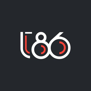 Sayı ve harf logo t86