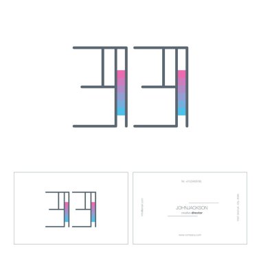 Dijital numara logo 33