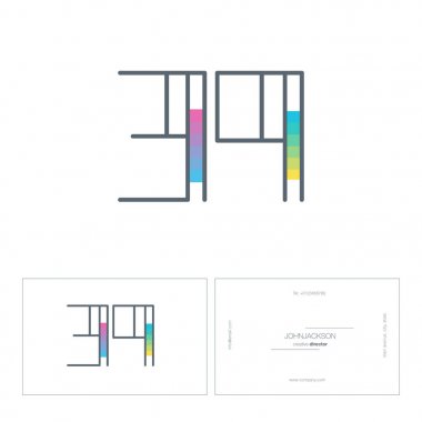 Dijital numara logo 39