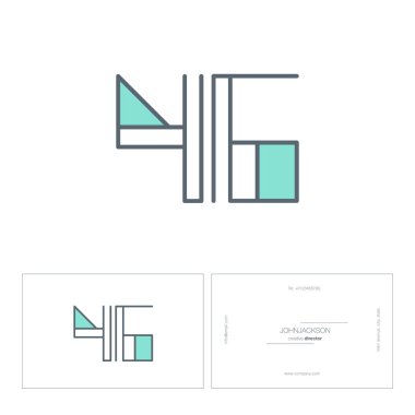 Dijital numara logo 46