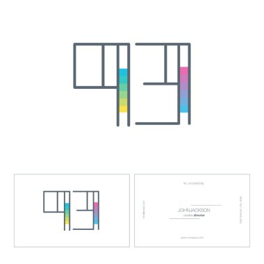 Dijital numara logo 93