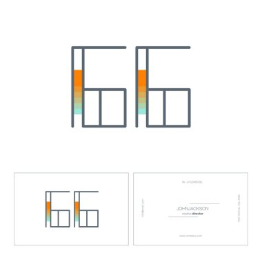 Dijital numara logo 66