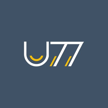 logo ile mektup ve sayı U77