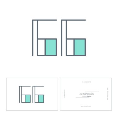 Dijital numara logo 66