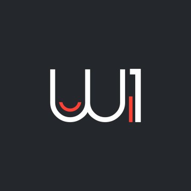 harf ve sayı W1 logolu