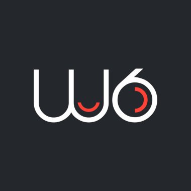 harf ve sayı W6 logolu