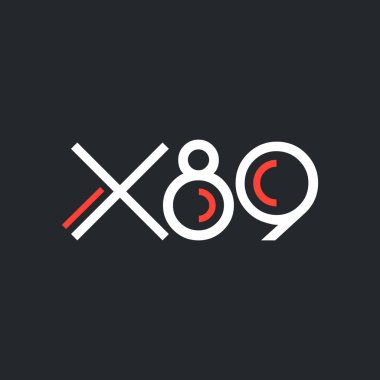 logo ile mektup ve sayı X89  