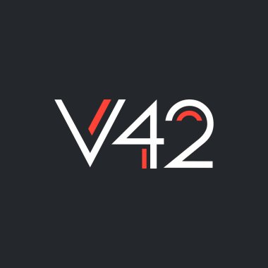 harf ve sayı V42 logolu