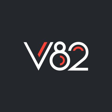 logo ile mektup ve sayı V82