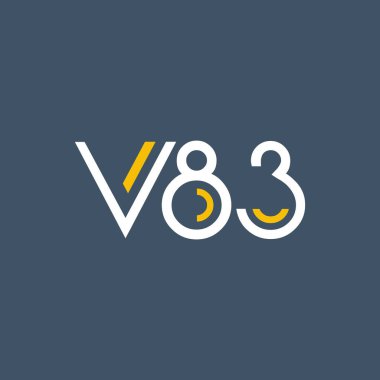logo ile mektup ve sayı V83
