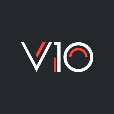 harf ve sayı V10 logolu