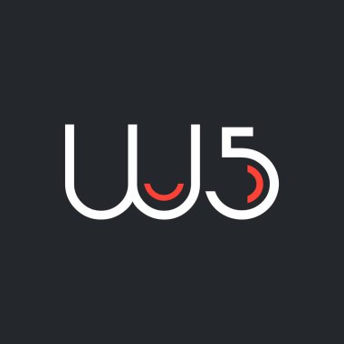 harf ve sayı W5 logolu