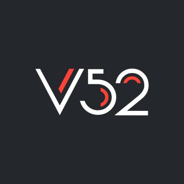 logo ile mektup ve sayı V52