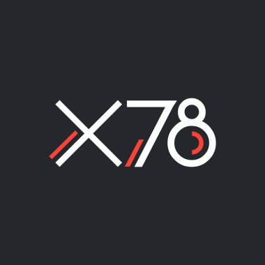Sayı ve harf logo X78