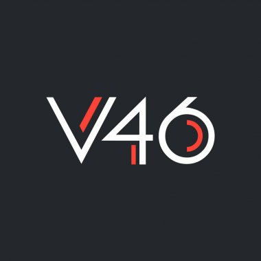 harf ve sayı V46 logolu