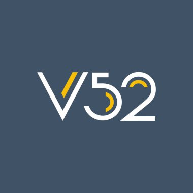 logo ile mektup ve sayı V52
