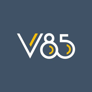harf ve sayı V85 logolu