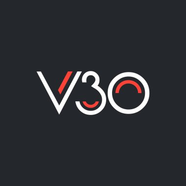 harf ve sayı V30 logolu