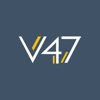 harf ve sayı V47 logolu